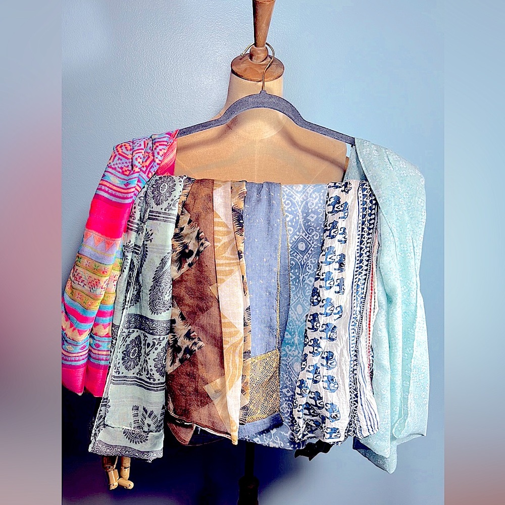 Summer light shawl